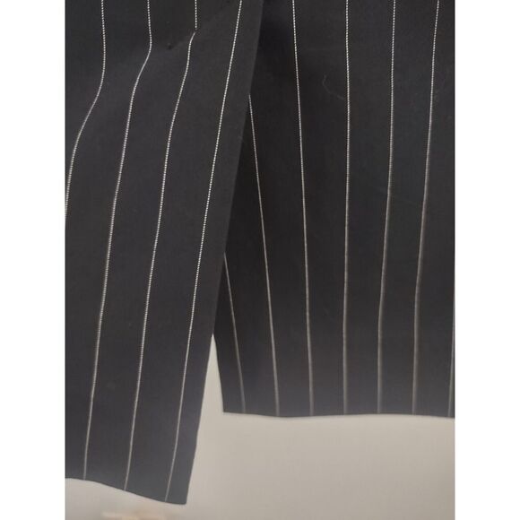 Pin Stripe Skirt Lined Size 16 Vintage Casual Corner Collectables Timeless - Picture 3 of 4